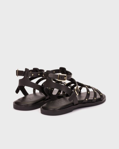 Wonders.com | Sandalias MUSA 54M Negras AB-1554M MOUSSE