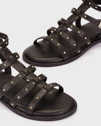 Wonders.com | Sandalias MUSA 54M Negras AB-1554M MOUSSE