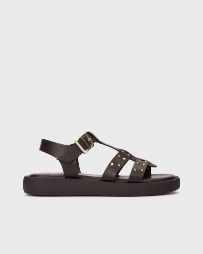Wonders.com | Sandalias MUSA 67 Negras AB-1567 MOUSSE