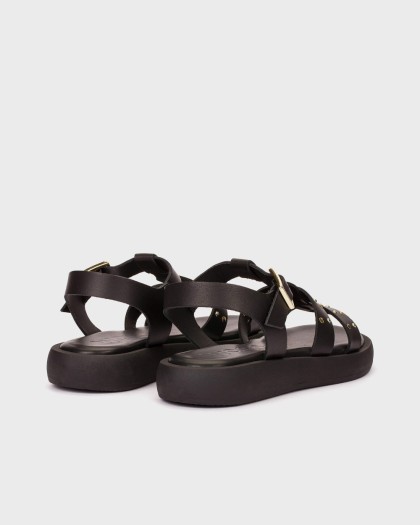 Wonders.com | Sandalias MUSA 67 Negras AB-1567 MOUSSE
