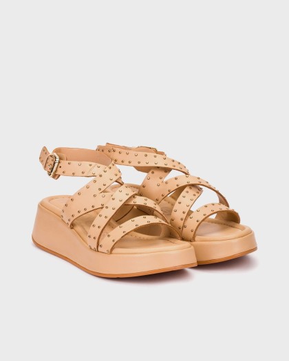 Wonders.com | Sandalias YUNA 54 Marrones AT-1054 SHEEP
