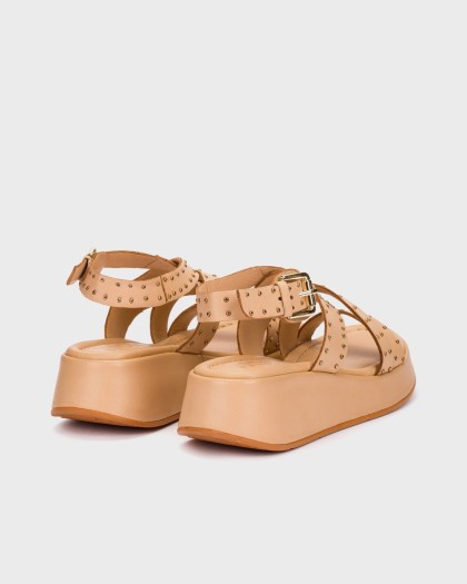 Wonders.com | Sandalias YUNA 54 Marrones AT-1054 SHEEP