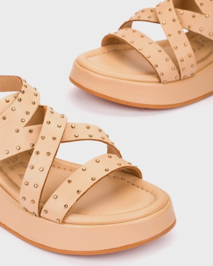 Wonders.com | Sandalias YUNA 54 Marrones AT-1054 SHEEP