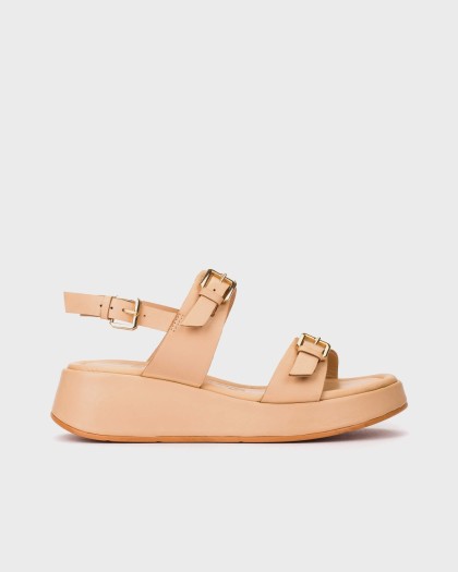 Wonders.com | Sandalias YUNA 57 Marrones AT-1057 SHEEP