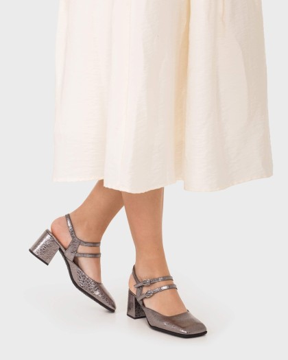 Wonders.com | Tacones ANILA 02 Plomo H-6802 PERL