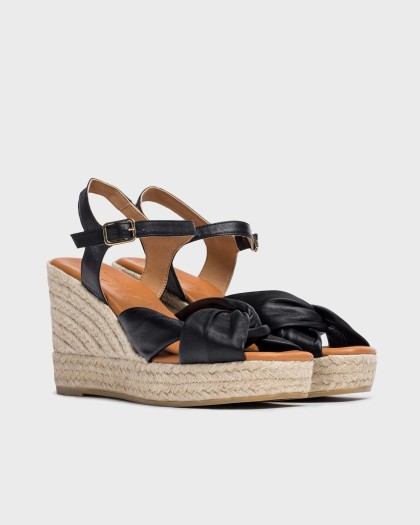 Wonders.com | Black ANAKENA Espadrilles YH-SO522 MANILA