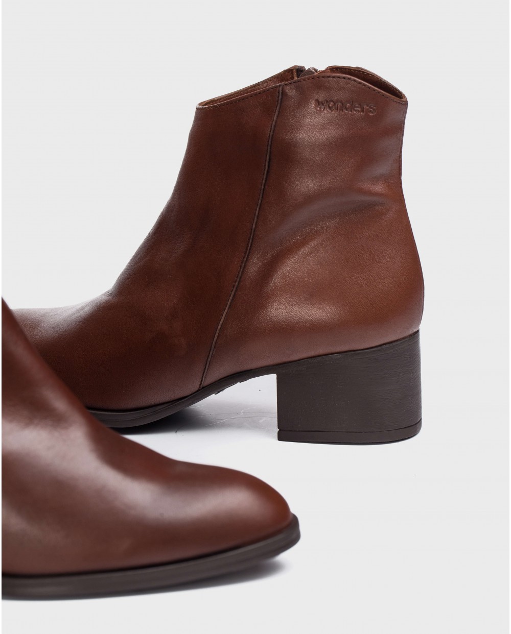 Brown Easy Ankle Boot
