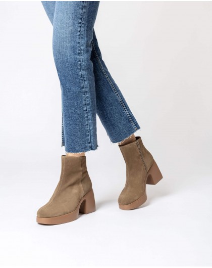 Taupe Mex Ankle Boot