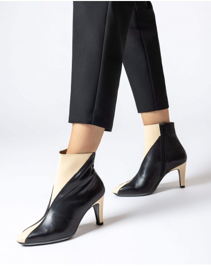 Bicolor Wind ankle boot