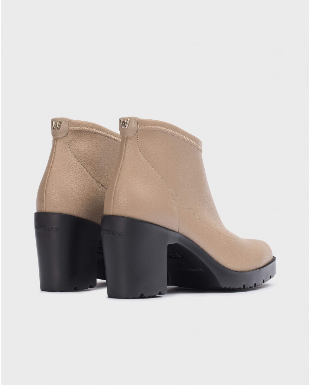 Brown Jess II lycra ankle boot