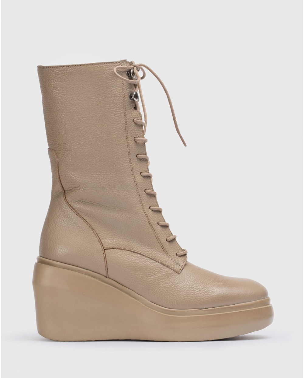 Taupe Ivory Ankle boot