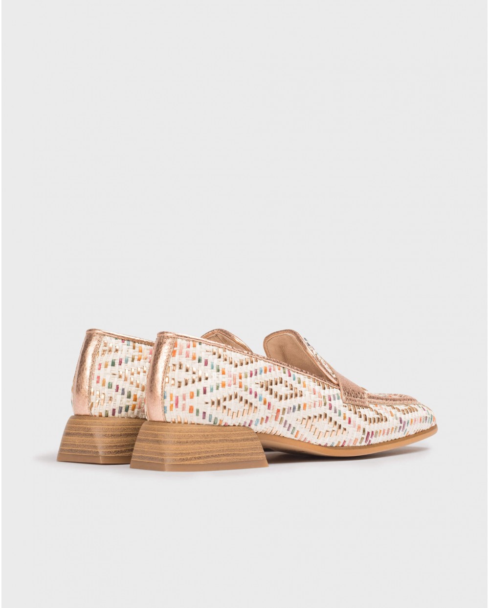 Multicolored Reese moccasin