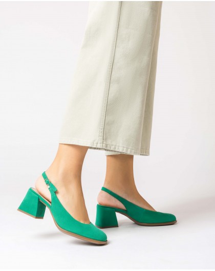 Green Adele shoes