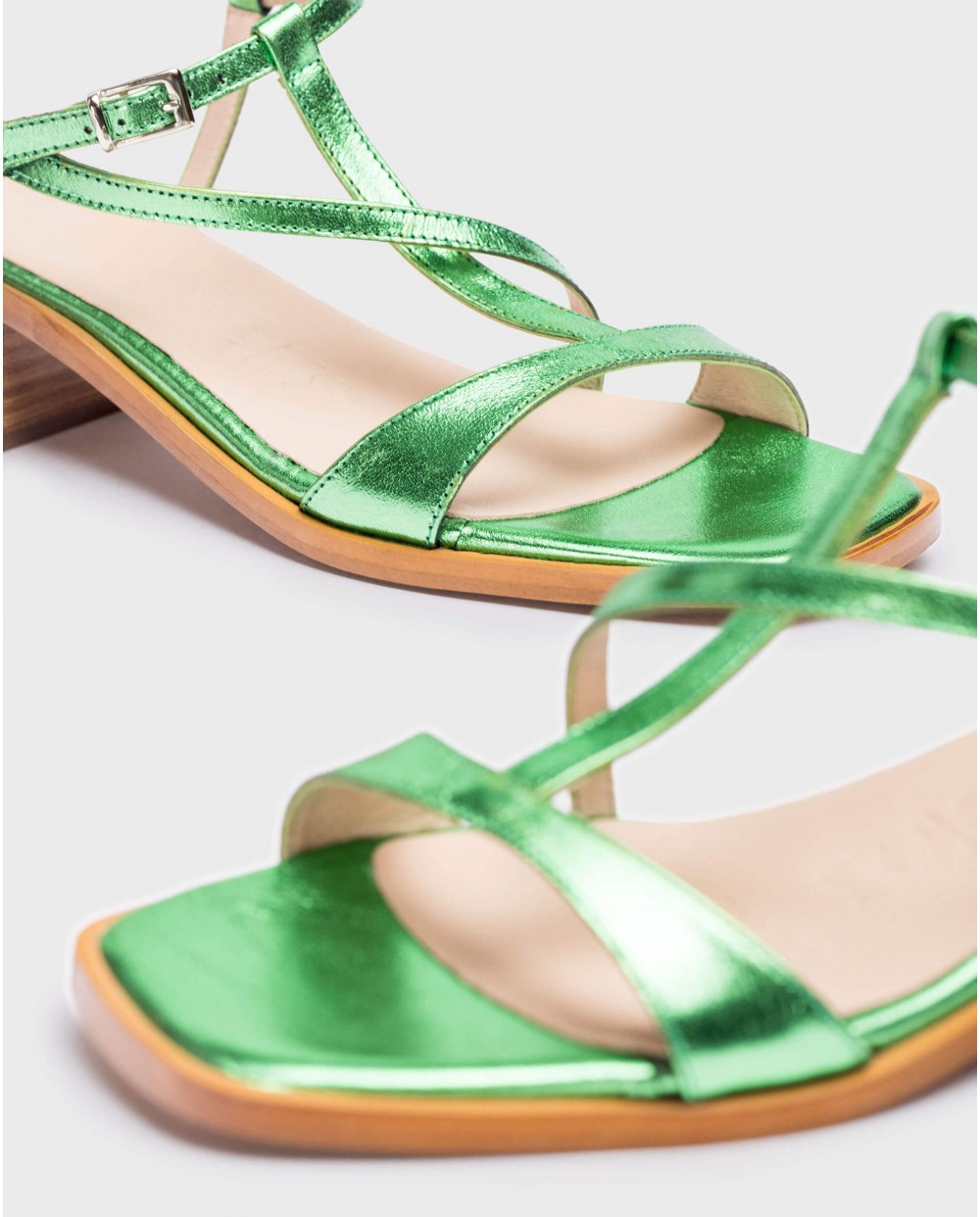 Green Mellic Aurora Sandal