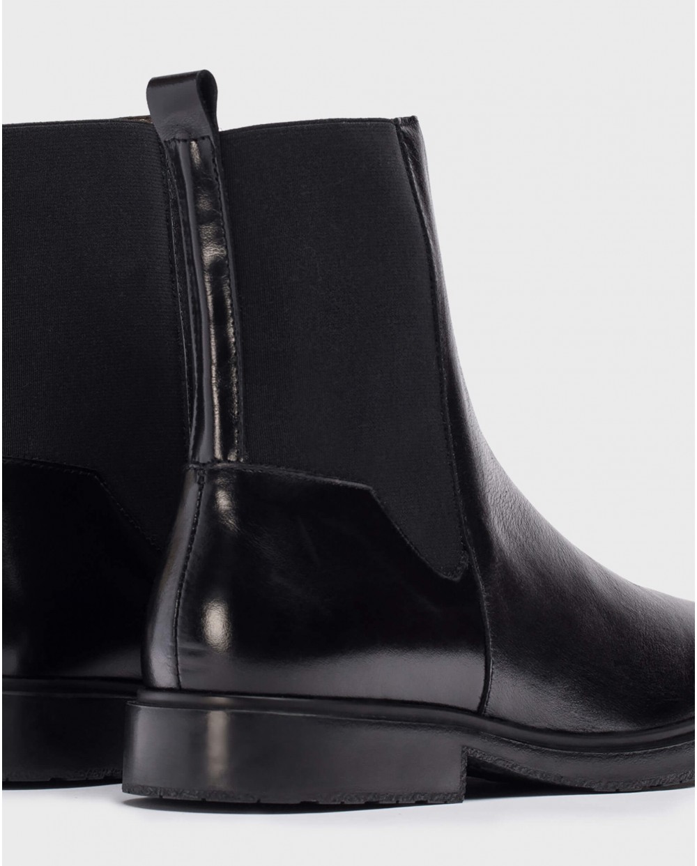 Black SCAR ankle boot