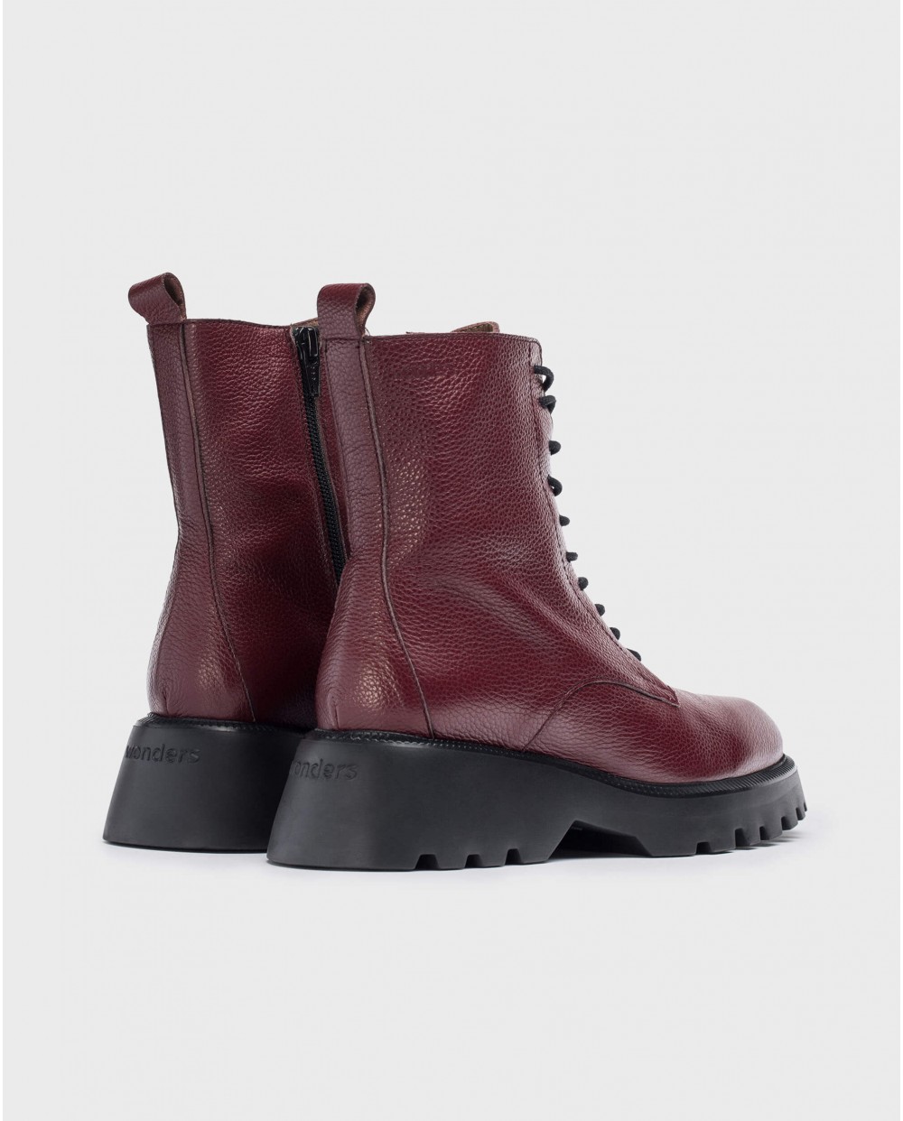 Burgundy ATARI Ankle boot