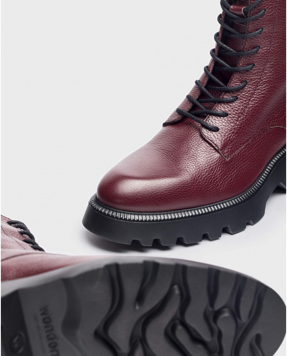 Burgundy ATARI Ankle boot