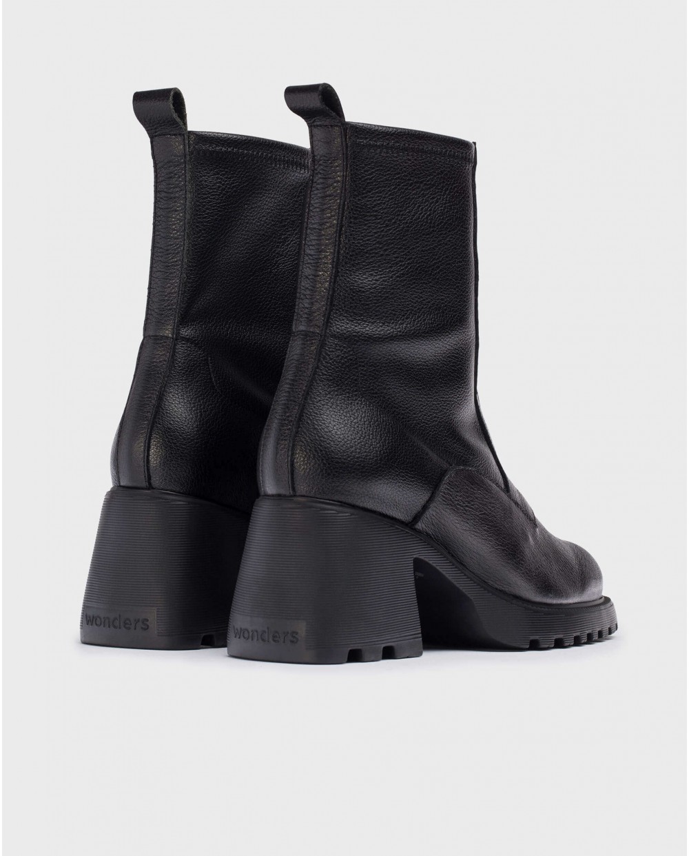 Black KID Ankle Boot