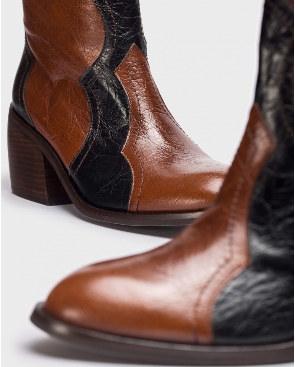 Brown COTA ankle boot