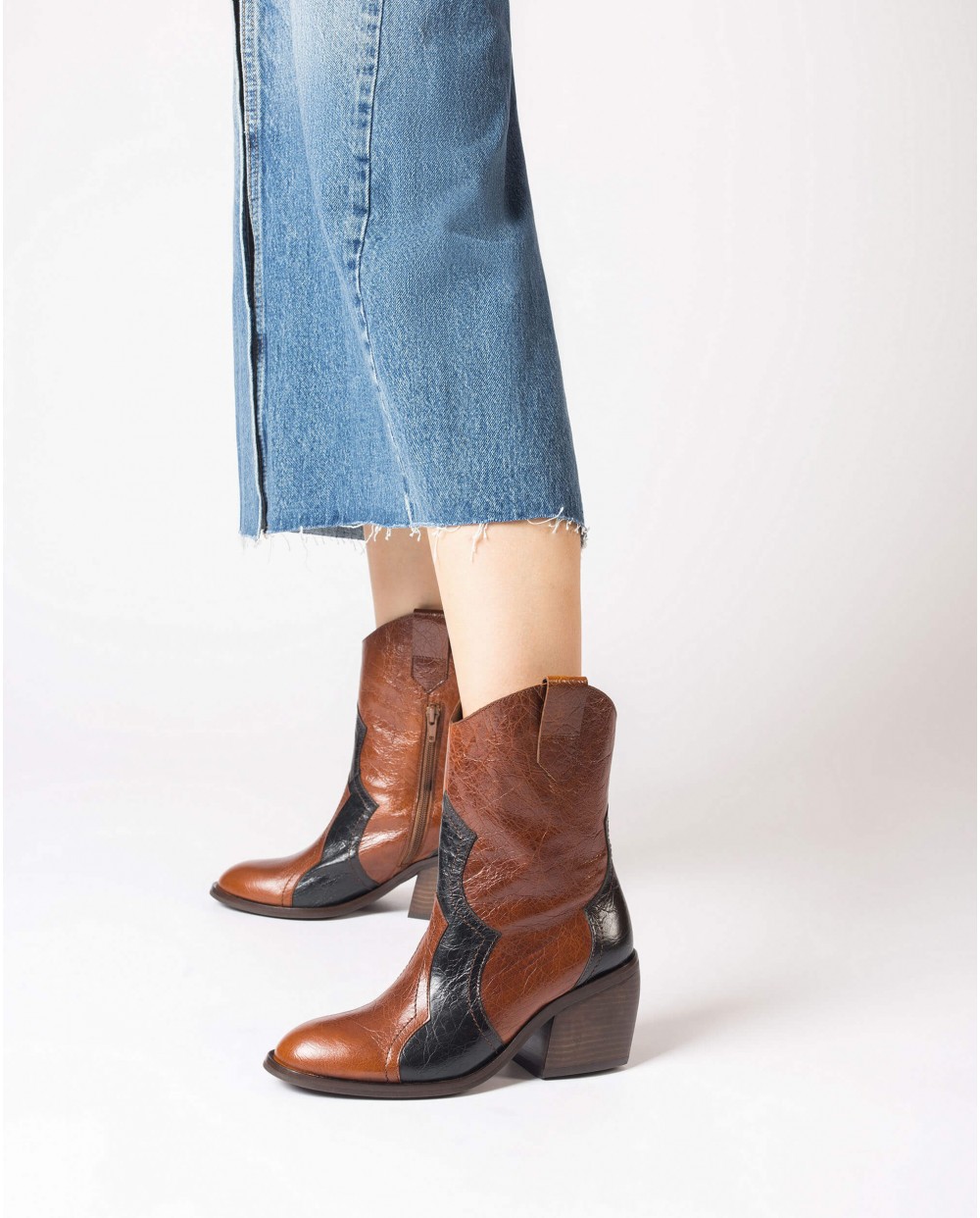 Brown COTA ankle boot