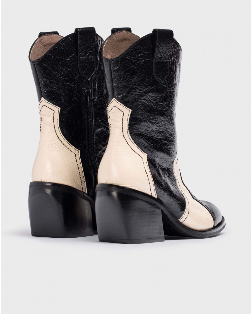 Black COTA ankle boot