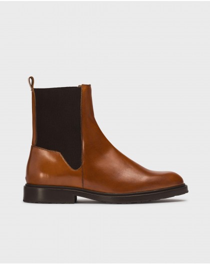 Brown SCAR ankle boot