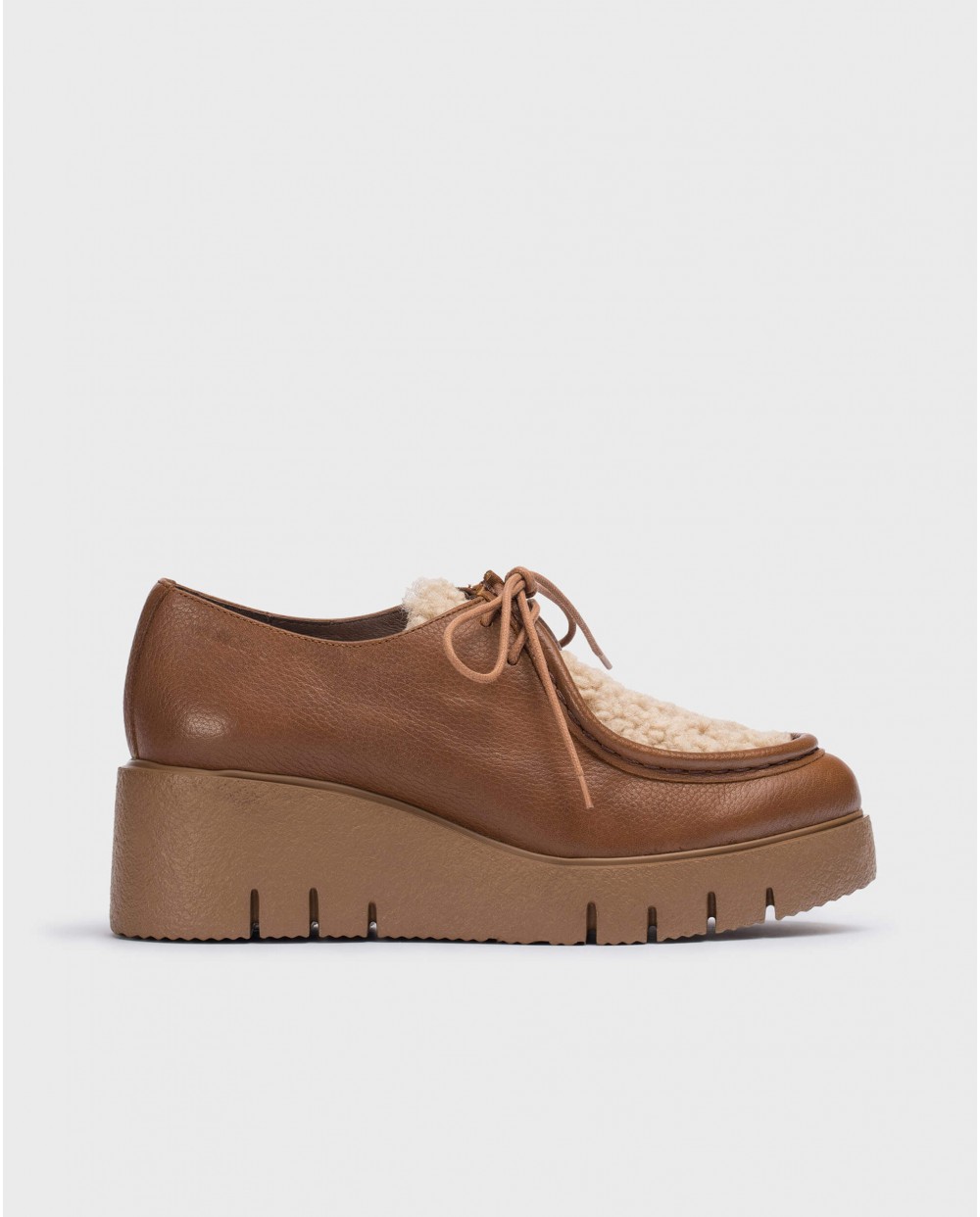 Leather MAXI shoe