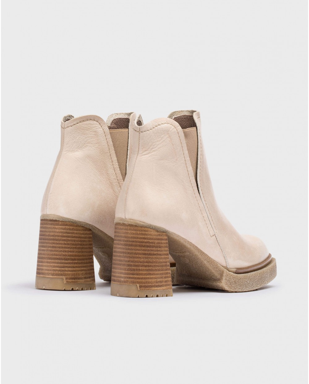 Beige MIERA ankle boot