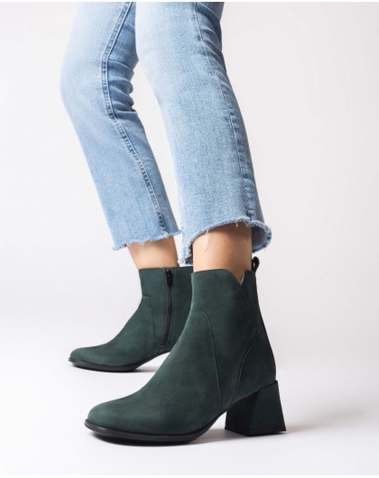 Green MARINE ankle boot