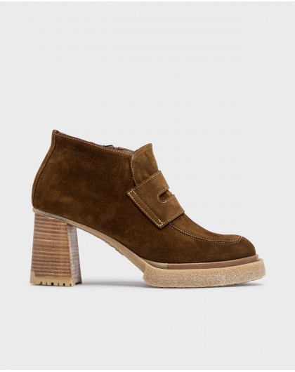 Brown Misha ankle boot