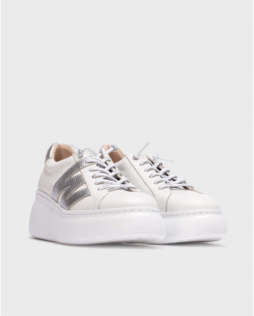 White Zurich Sneakers
