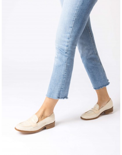 NAPOLES Two-tone Moccasin