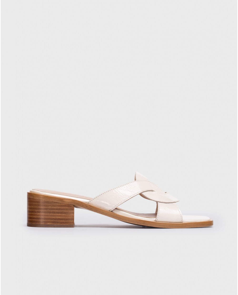 White Mila sandals