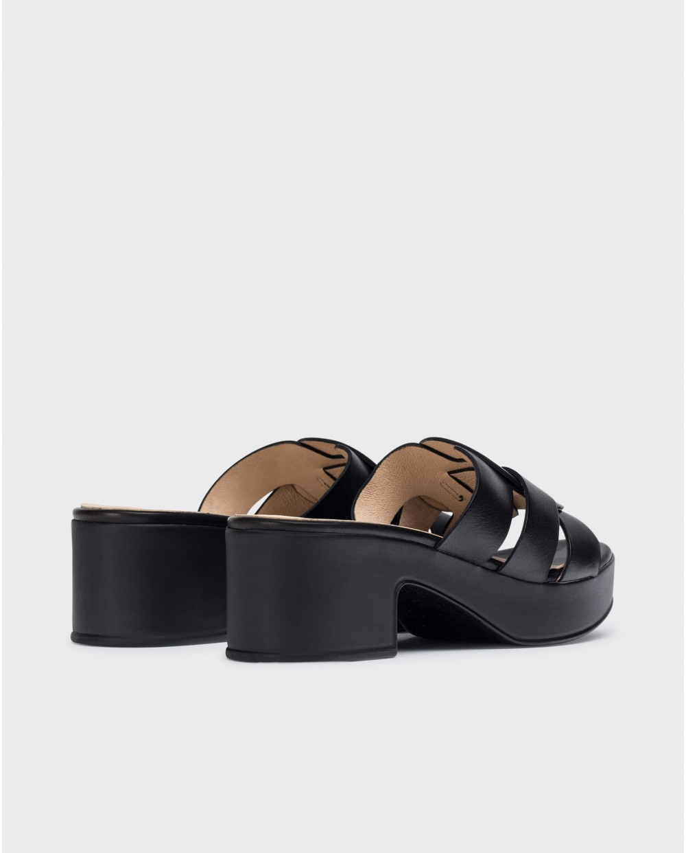 Black Santander Sandals