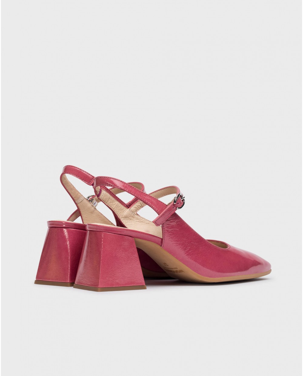 Pink Jane slingback sandals
