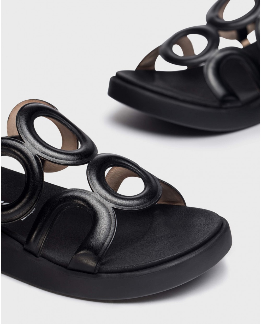 Black Arizona sandals