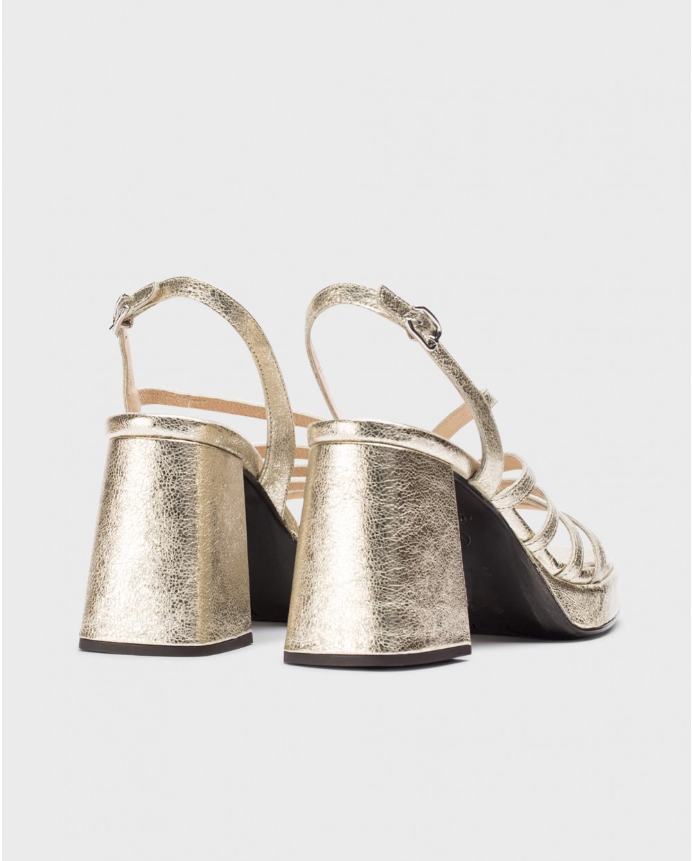 Platinum Garli sandals