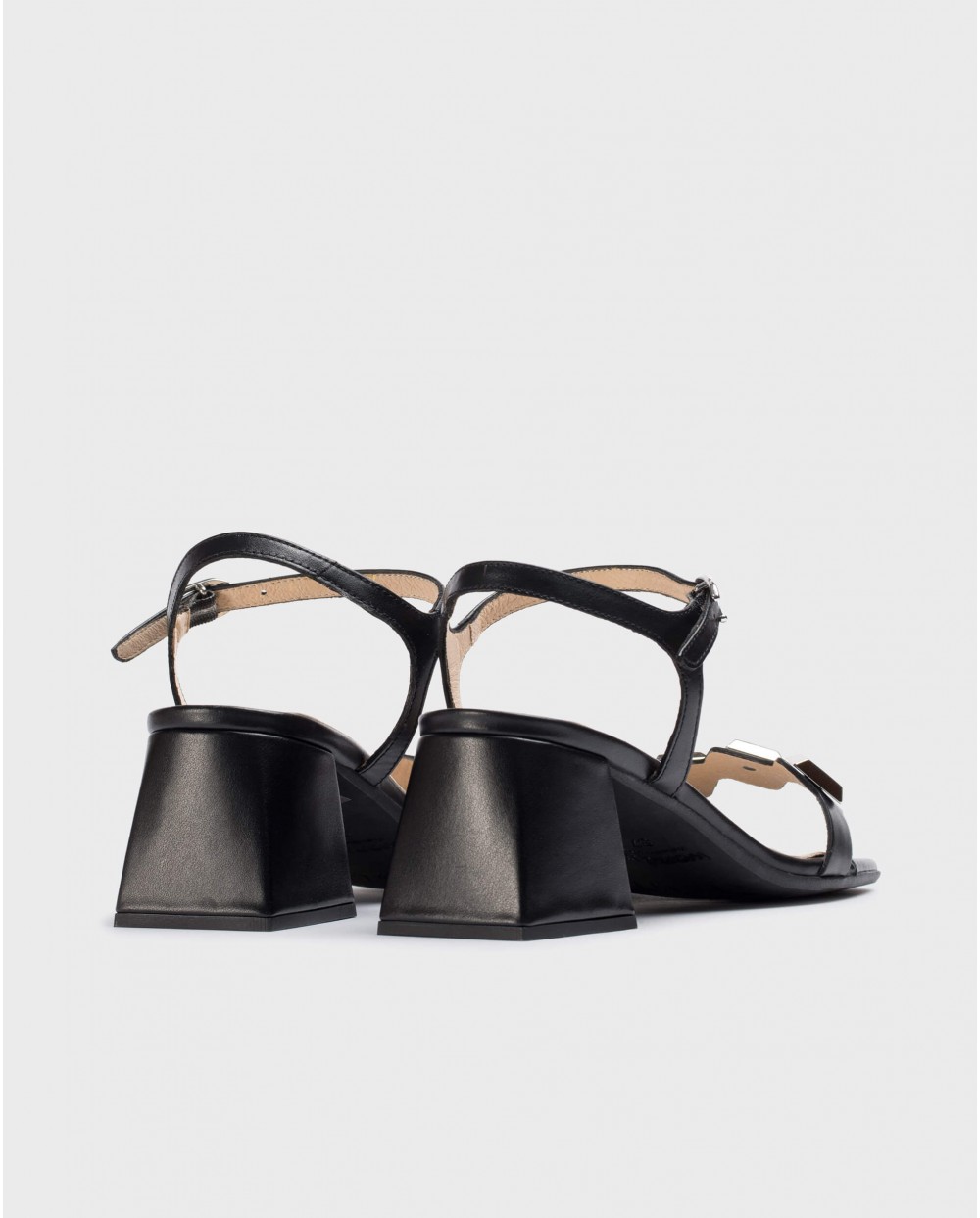 Black Marie heeled sandals