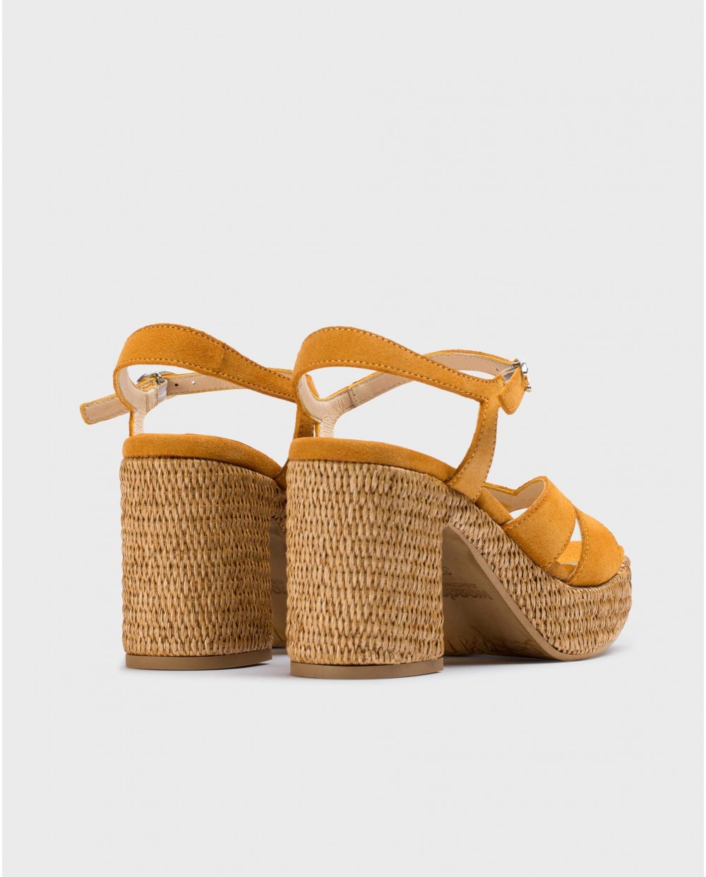 Orange Giorgia sandals