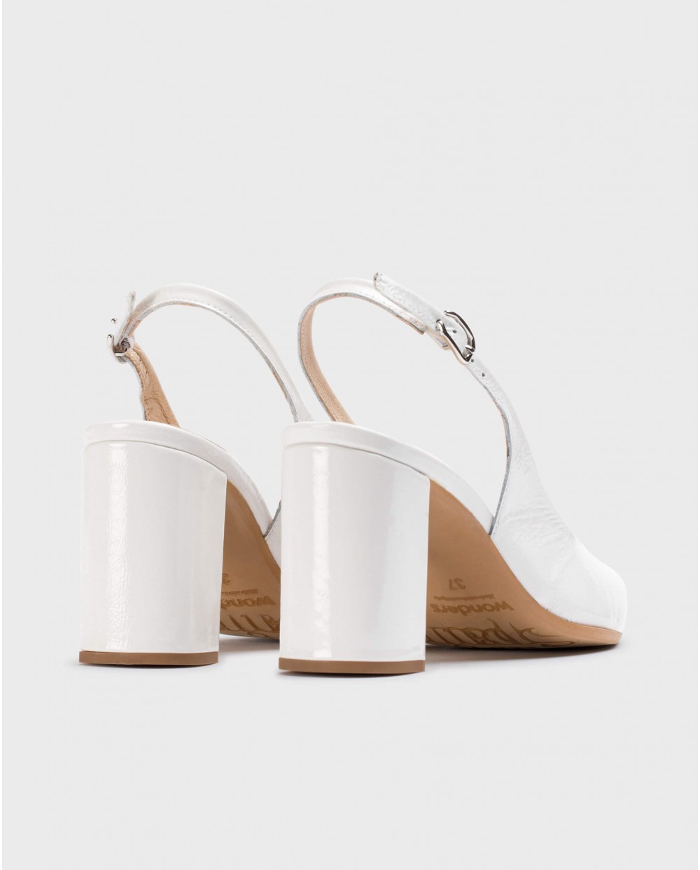 White Vilma Heeled shoes