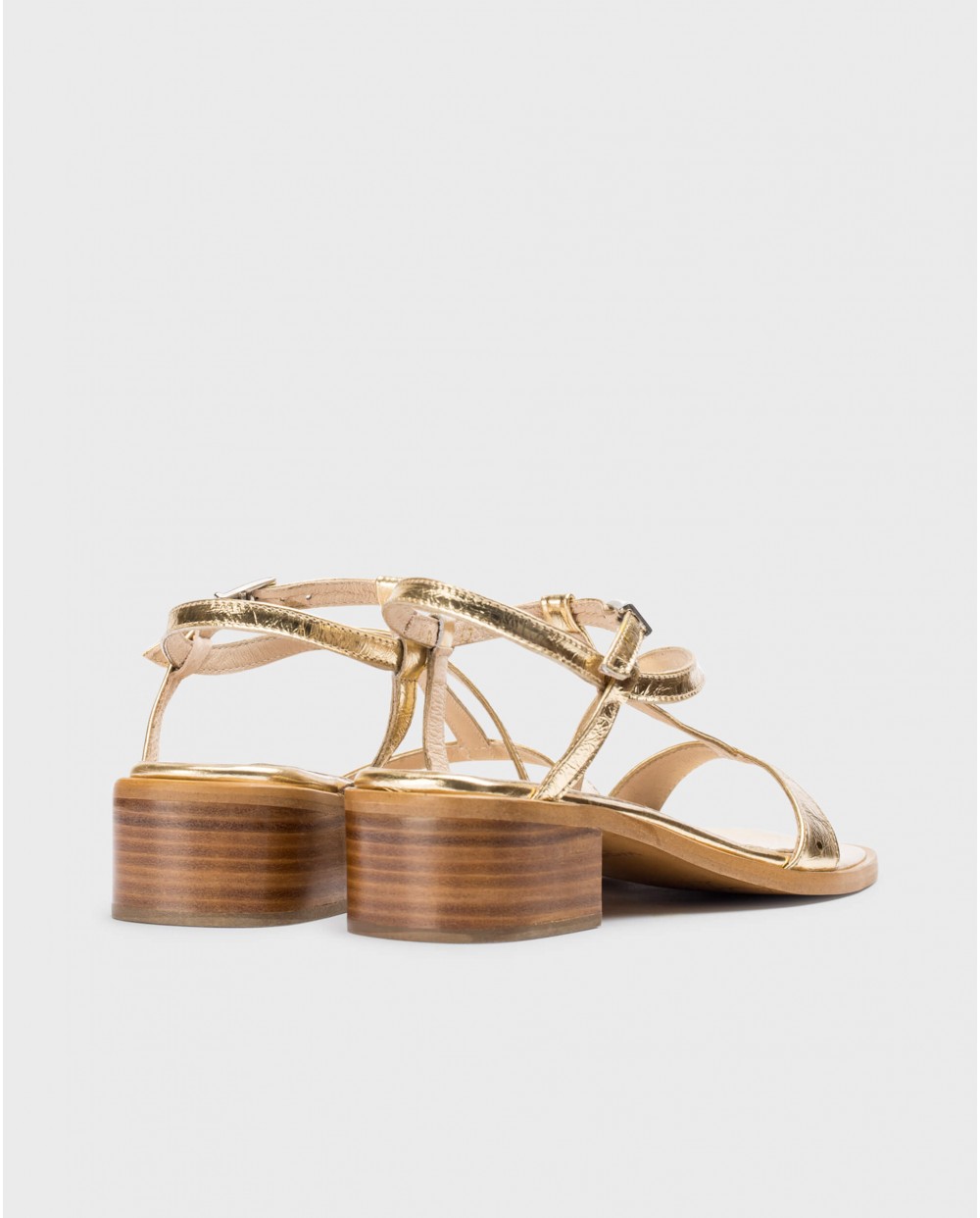 Gold Aurora sandals