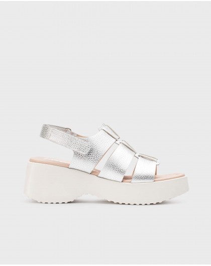 Silver NORA sandals