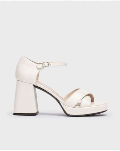 White Julia sandal