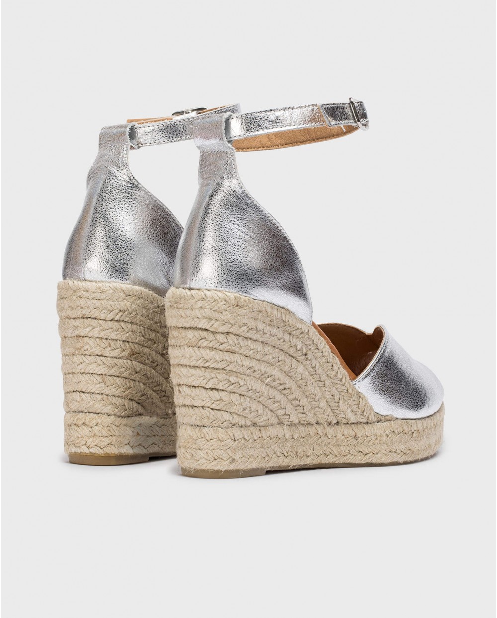 Silver Manly Espadrilles