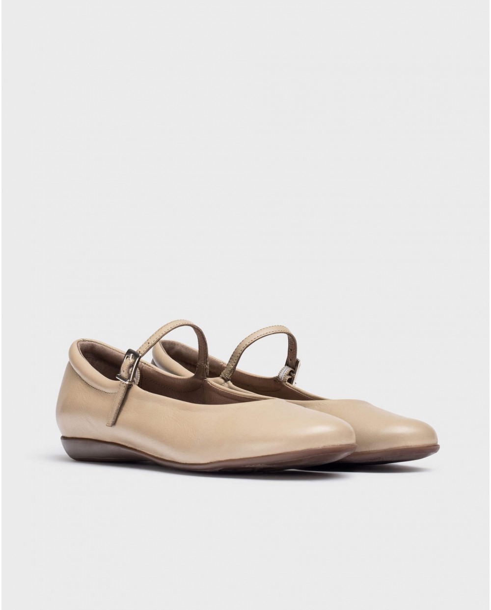 
Brown MONTARI Ballet Flat