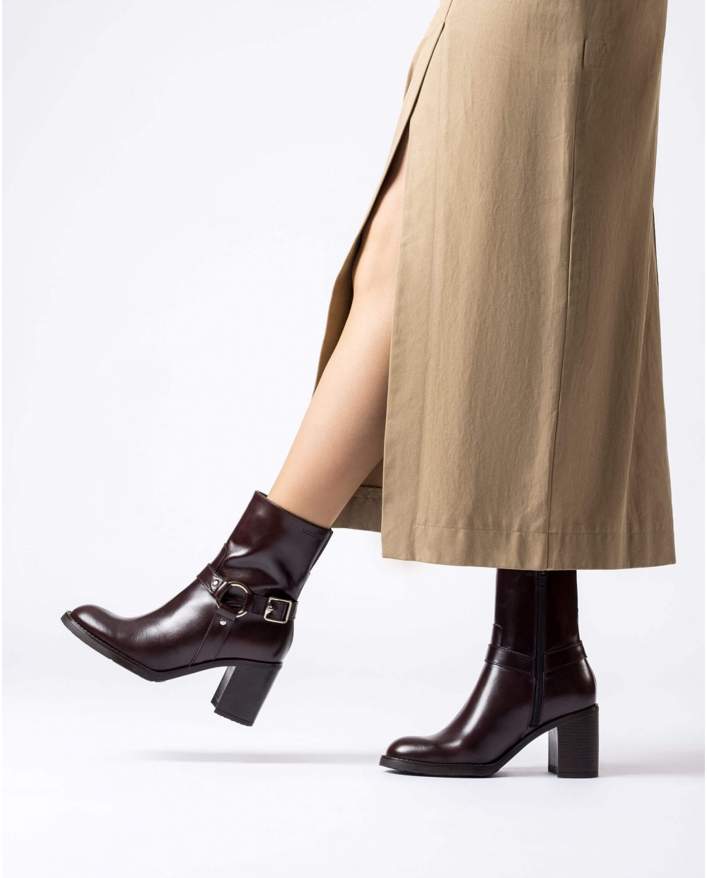 Brown STAR Ankle Boots