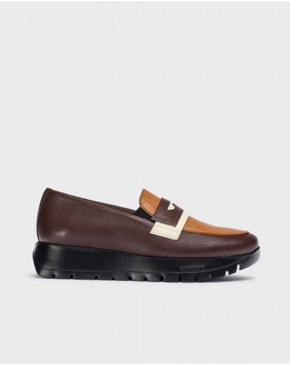 Brown MATERIA Moccasin