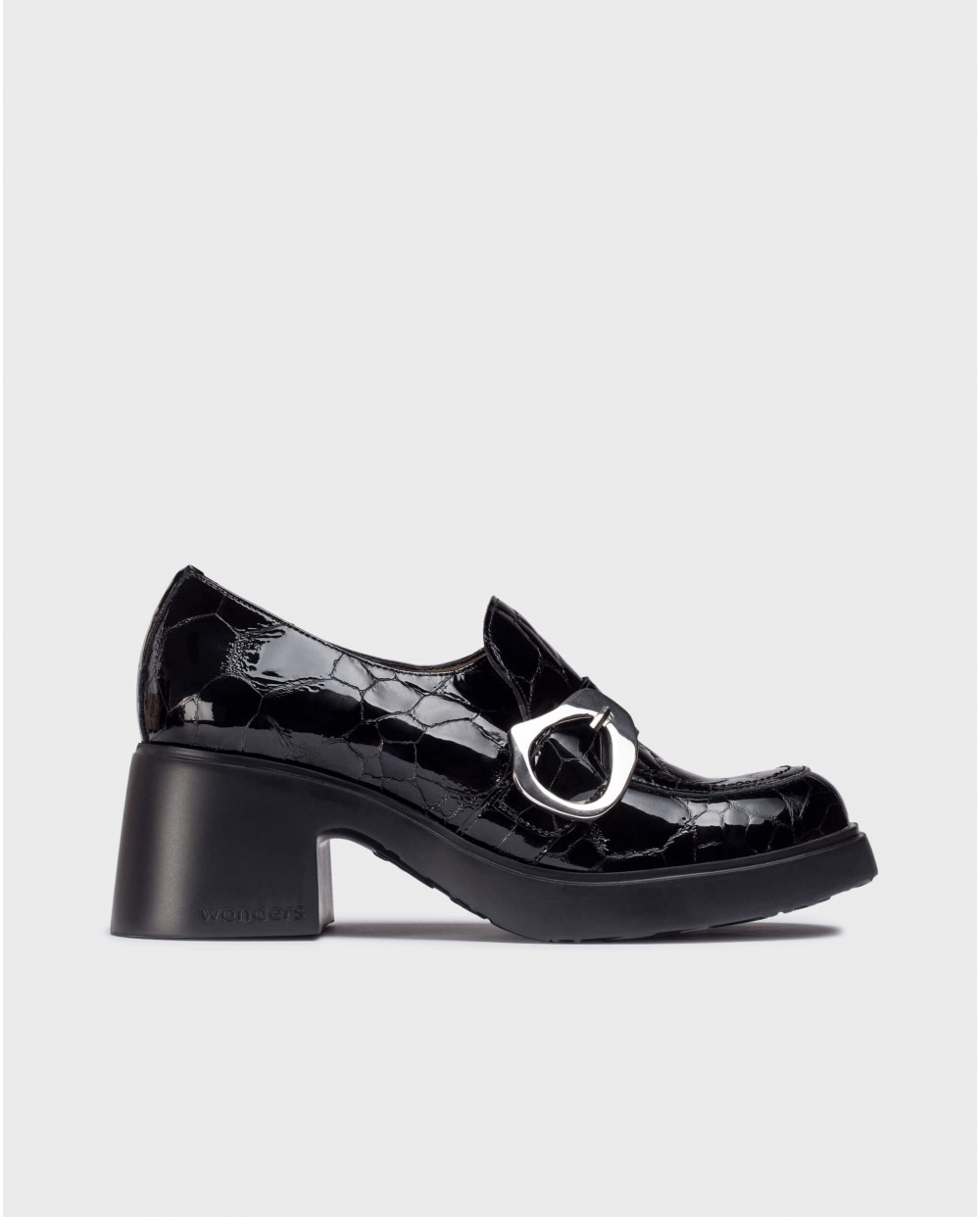 Black ANA loafers