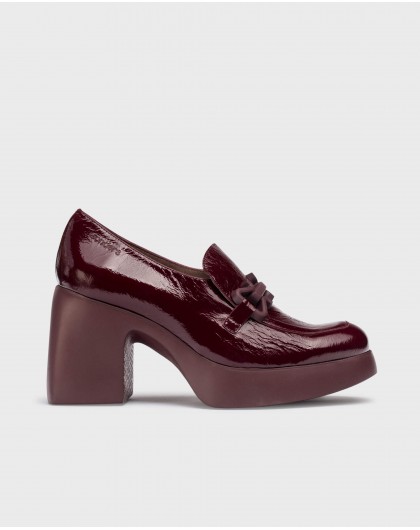 Burgundy FRAU Loafer