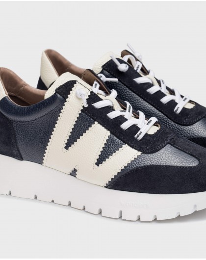 Navy Blue RACER Sneaker